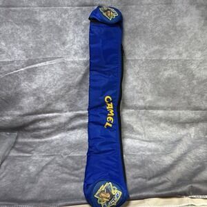 Joe Camel Smooth Character Cigarette Promo 28" Pool Cue Stick Soft Case VTG Blue